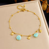 316L Stainless Steel Sea Shell Starfish Pearl Ocean Series Anklets For Women Foot Chains Anti-Rust Jewelry Gift - Image 11