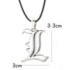Anime Death Note Necklace Rope Leather Choker Black Note Book Model Pendant Necklace For Women And Men Accessory - Image 2