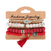 Bohemian Beaded Bracelet Set with Colorful Strand Styles - Image 17