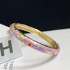 Enamel Chinese Cloisonne Bracelet Traditional Chinese Peony Filigree Flower Bangle Ethnic Vintage Women's Hand Bracelet - Image 19