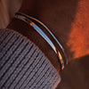 Europe And The United States Double Stacking Square Bracelet Men's Simple Unisex Paragraph Cuff Stainless Steel Accessor - Image 7