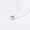 Crystals from Austria Mini Round Beads Pendant Necklace Silver Color Choker for Women Girls Party Daily Jewelry 8MM - Image 5