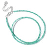Blue Lapis Lazuli Bead Necklace 2MM Small Agates Sodalite Turquoises Semi-Precious Choker Jewelry Gift - Image 29
