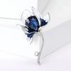 Enamel Flower Brooches for Women Unisex Pearl Plant Pins Banquet Party Backpack Gifts Jewelry Accessories - Image 21