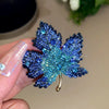 Vintage Enamel Flower Leaf Brooch, Mixed Style Pearl Rhinestone Brooch, Women's Wedding Party Elegant Jewelry Accessories - Image 17