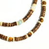 Laut Turquoise Wood Necklace Boho Beach Surfer Adjustable Bead Necklaces for Women Men Summer Jewelry Gifts - Image 2