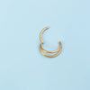 1pc 6-12mm 16G Steel Nose Ring Hoop Septum Clicker Double Layers Seamless Hinged Piercing Conch Daith Cartilage Earring - Image 8