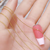 1M/Pack 0.8mm Gold Silver Nail Bead Chain Charm Ellipse Stone Nail Art Decorations Giltter Metal Steel Ball Jewelry Accessory - Image 7