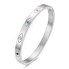 Stainless Steel Bamboo Cuff Bracelets Bangles for Woman Gold Color Wedding Female Jewelry Gifts - Image 16