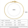 Classic Snake Chain Bracelets for Women Stainless Steel Cuban Chain Bracelet Woman Gifts Jewelry - Image 38
