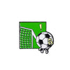 Cartoon Football Star Enamel Brooches Lapel Pins Number 7 Player Action Creative Soccer Club Badge Jewelry Gift For Friends Fans - Image 32