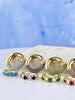 gold plated 1PC Crystal Ear Cuff Metal Ear Clip for Women Adjustable C Shape Without Piercing Cuff couple Earring Jewelry - Image 2