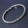4mm Cubic Zirconia Tennis Bracelet Iced Out Chain Bracelets For Women Men Gold Color Silver Color Men Bracelet Chain Jewelry - Image 16