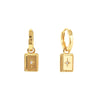 Silver Retro Geometric Square Circle Hoop Earrings for Women Gift Zircon Huggies Ear Buckle Piercing Jewelry - Image 10