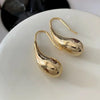 Metal Water Drop Dangle Earrings For Women Jewelry Classic Daily Wear Accessories Timeless Design Wholesales Gifts - Image 8