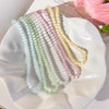 Colored Glass Bead Necklace in Five Styles - Image 2