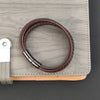 Charm Men Bracelet Multilayer Woven Leather Bangle Retro Cuff Bracelet Classic Hooks Wristband Men Women Jewelry Gifts - Image 5
