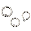 Titanium Captive Bead Rings Pierc Nose Ring large size Earring 12G 2mm 3mm Bcr Hoop Rings punk Piercing Body Jewelry - Image 8