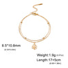 Cazador Four Leaf Clover Bracelet for Women Stainless Steel Lucky Jewelry Double Chain Bracelet on Hand Birthday Gift - Image 6