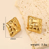 Stainless Steel Starfish Tree of Life Drop Stud Earrings for Women Shell Shape Ginkgo Leaf Female Earring Jewelry Gift - Image 23