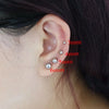 1Pair Small Round Ball Stud Earring For Women Men Stainless Steel Needle Push Back Ear Studs Simple Jewelry - Image 5