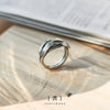 Retro Overlapping Ring For Men Silver Color Punk Gothic Adjustable Open Ring Handmade Rock Unisex Jewelry Accessories Man Gift - Image 3
