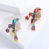 Classic Rhinestones Birds Brooches for Women Unisex Pearls Animals Pins Banquets Party Backpack Gifts Jewelry Accessories - Image 3