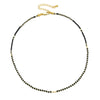 Cute Small Faceted Bead Stone Choker Necklace Spinel Lapis Lazuli Amazonite Tourmaline Agate Amethyst Cute Gift - Image 11