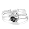Two-Piece Braided Bracelet Set with Yin-Yang Motif - Image 22