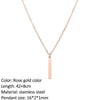 SUNIBI  Stainless Steel Necklace for Woman Personality Infinity Cross Pendant Gold Color Necklaces on Neck Women Jewelry