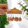 Christmas Tree Zircon Crystal Star Silver Color Earrings Stud Dangle Xmas Jewelry Women Party Gift - Image 34