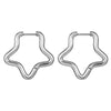 Men's Earrings Geometric Polygonal Stainless Steel Ear Buckle Ring Women Chic Earring Small Hoop Punk Party Ear Jewelry - Image 34