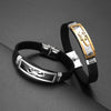 Metal Scorpion Silicone Bracelet for Man Personality Cold and Elegant Party Bangles Accessories - Image 1