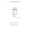 1PC Silver Tassel Chain Eight Pointed Stars Moon Earrings For Women Horse Eye Geometric Zircon Earring - Image 38