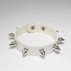Gothic Punk Star Spikes Rivet Skull Studded Bracelet Black White Pu Leather Bracelets for Men Women Jewelry Accessories - Image 13
