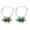 Christmas Tree Drop Earrings Small Bell Snowflake Earings for Women Cute Bowknot Dangle Earring Year Gift - Image 4