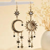 Ethnic Bohemian Moth Drop Moon Hollow Dangle Earrings For Women Party Accessories Dangle Jewelry - Image 9