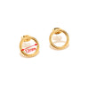10pcs Stainless Steel Gold Silver Round Disc Earring Post W Loop Hammered Plate Earrings Base For Hypo-Allergenic Earring Making - Image 11