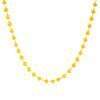 1pc Stainless Steel Necklace Multicolor Round Glass Beaded Chain Necklace For Women Party Club Collar Choker Necklace Jewelry - Image 10