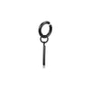1 Pcs Clip On Hoop Earrings For Men Women Stainless Steel Fake Non Piercing Magnetic Dangle Earring Black Huggie Hoop - Image 11
