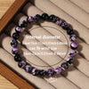 1pc Bohemian Vintage Fire Agate Purple Bracelet Beaded Elastic Easter Women Daily Wear Jewelry Holiday Gift - Image 2