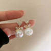 White Bowknot Imitation Pearls Tassel Dangle Earrings Women Temperament Versatile Earring Elegant Jewelry K - Image 12