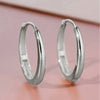 Versatile Gold Color Hoop Earrings Female Daily Party Jewelry Matel Style Simple Design Accessories for Women - Image 7