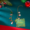 Year Christmas Tree Pendant Necklace For Women Rhinestone Snowflake Santa Claus Bell Clavicle Choker Party Jewelry Gifts - Image 6
