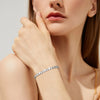 2/3/4/5mm Crystal Tennis Bracelet For Women Stainless Steel Square Zircon Adjustable Chain Party Couple Jewelry - Image 3
