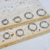 Four-Pair Stainless Steel Circle Hoop Earring Set in Gold-Tone or Silver-Tone - Image 5