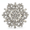 Exaggerated Rotatable Christmas Snowflake Brooches Pins for Women Unisex 6-color Winter Flowers Year Party Brooch Gifts - Image 7