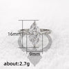 Crystal Marquise Cubic Zirconia Rings for Women Thin Ring Engagement Wedding Accessories Statement Jewelry - Image 5