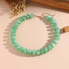 Colorful Stone Beads Chain Bohemia Stainless Steel Gold Color Metal Bracelets Jewelry Gift for Women - Image 9