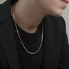1Pcs Punk Hip-hop Snake Link Chain Silver Necklace for Men Women Male Jewelry Gifts Cadenas Hombre - Image 6